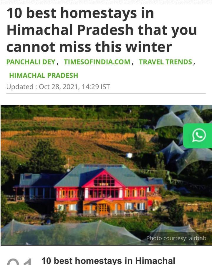 Meena Bagh Ratnari- An Apple Orchard Bungalow Bagi Eksteriør billede